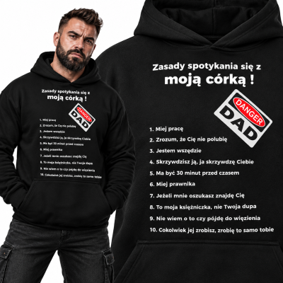 BLUZA Z KAPTUREM ZASADY SPOTYKANIA